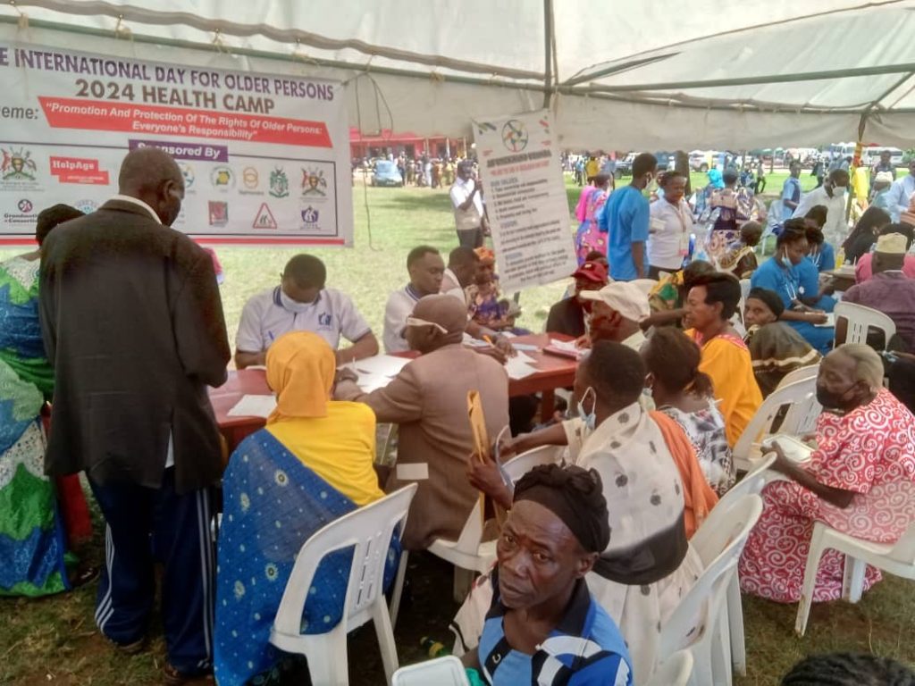  Figure 9: Older persons accessing health services at the IDOP 2024 Celebrations in Masaka